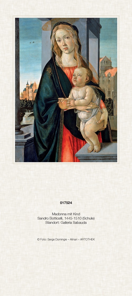 Liturgischer Kalender Rückwand „Maria mit Kind“