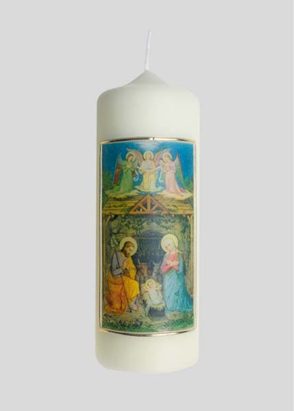 Kerze „Die Geburt Christi“