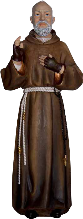 Figur „Pater Pio“, 13 cm