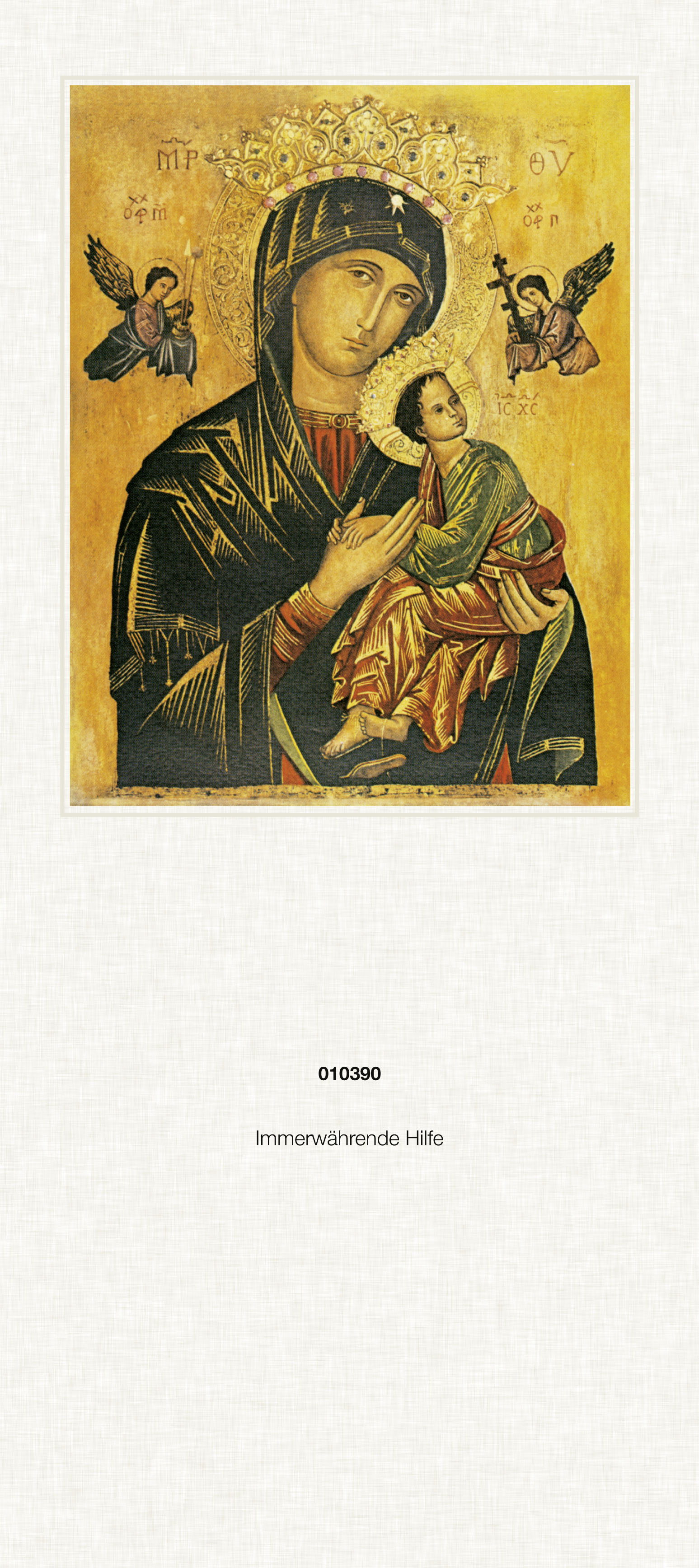 Liturgischer Kalender Rückwand „Immerwährende Hilfe“