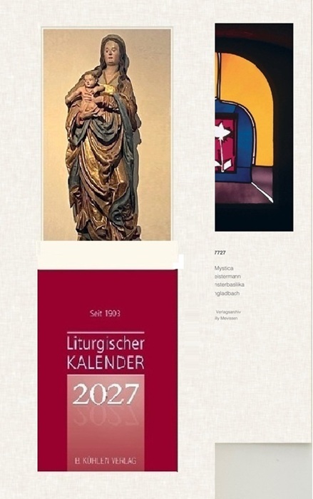 Liturgischer Kalender 2027 Großdruckausgabe