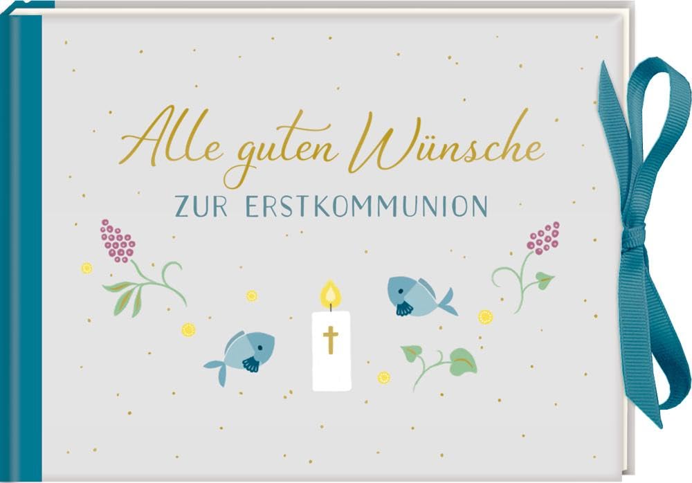Geschenkbuch mit Geldcouvert „Alle guten Wünsche zur Erstkommunion“