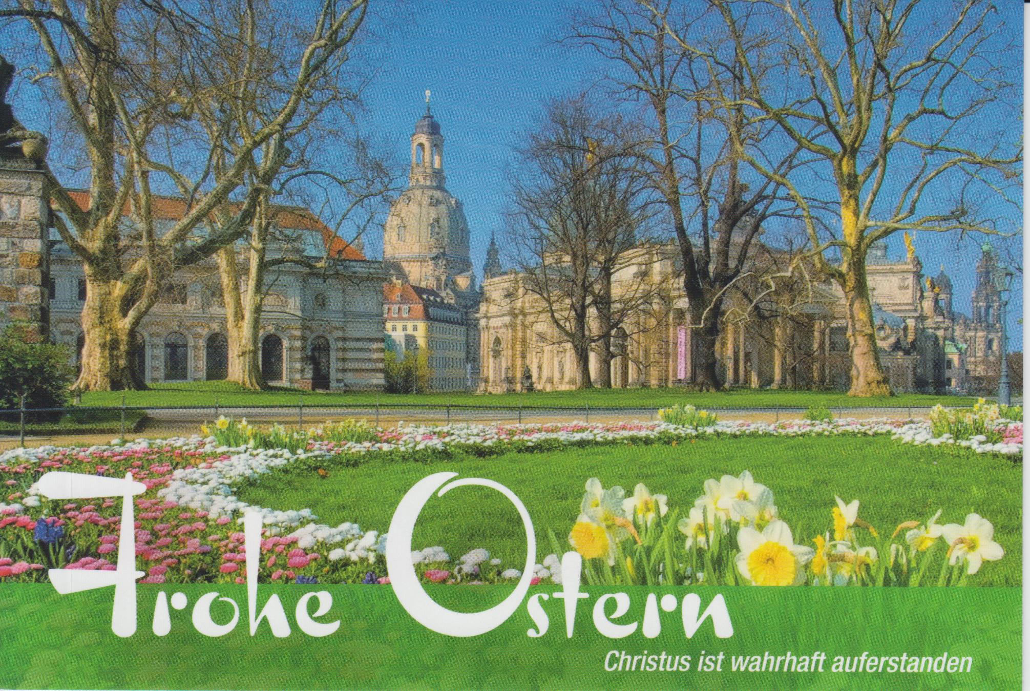 Osterkarten „Frohe Ostern“