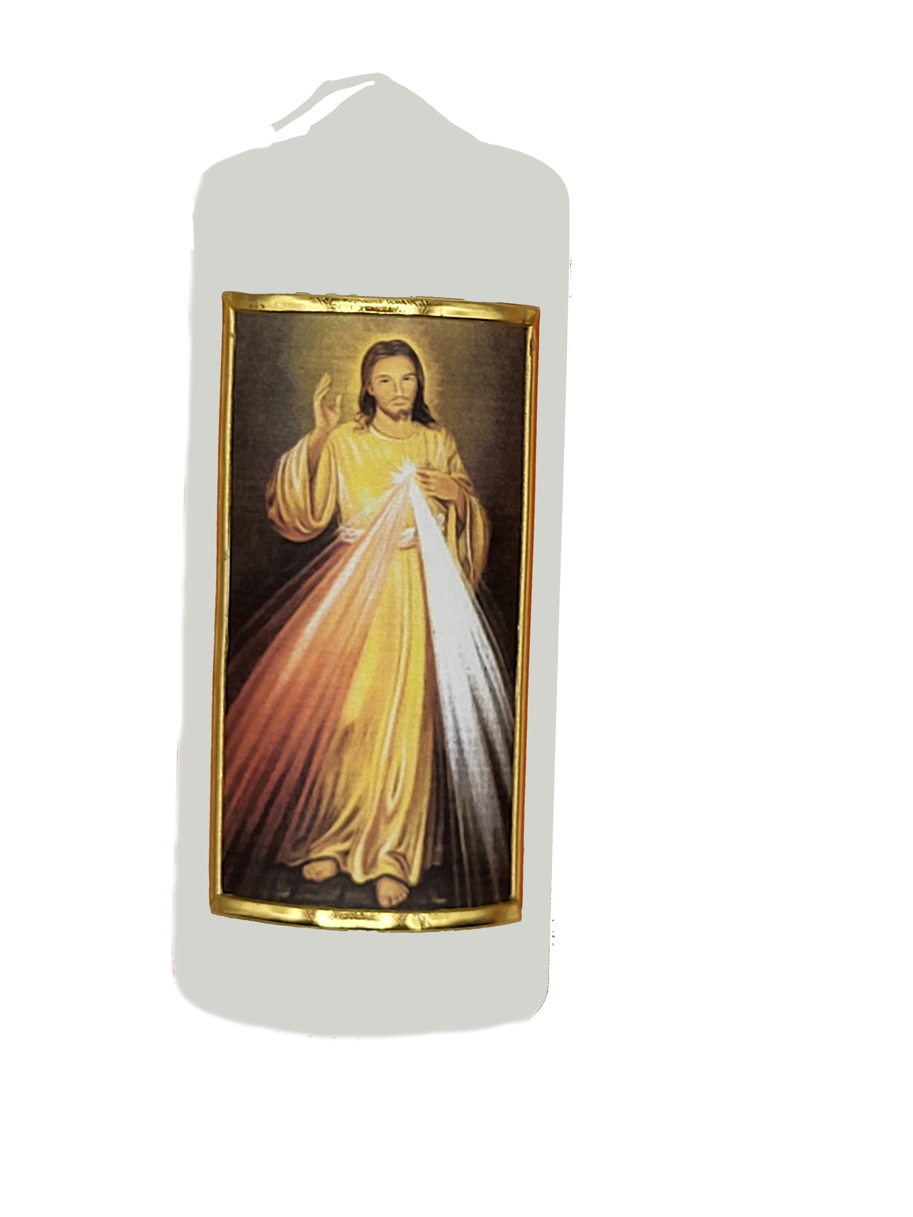 Kerze „Barmherziger Jesus“