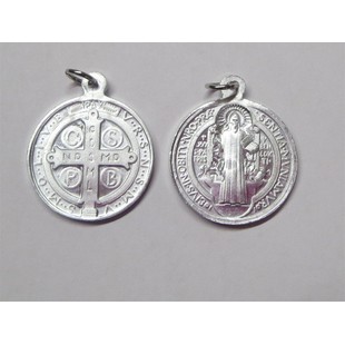 Benediktus-Medaille, Aluminium, 17 mm