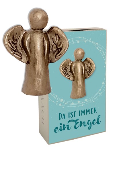 Bronze-Engel „Da ist immer ein Engel“