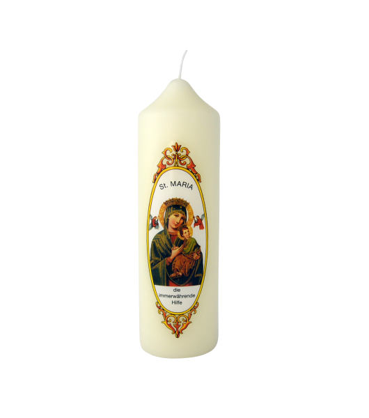 Kerze „St. Maria, Immerwährende Hilfe“