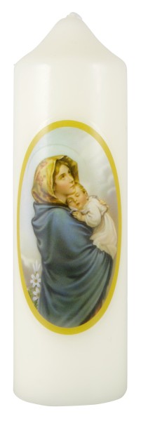 Kerze „Maria mit Jesuskind"